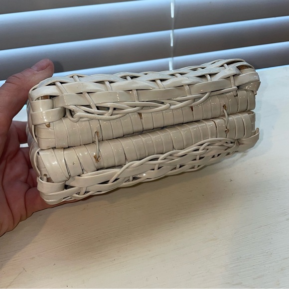 Vintage Woven Clutch Handmade in British Hong Kong - Picture 10 of 10